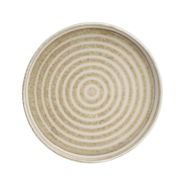 Plat de postres 19 cm marró Artesa Beige