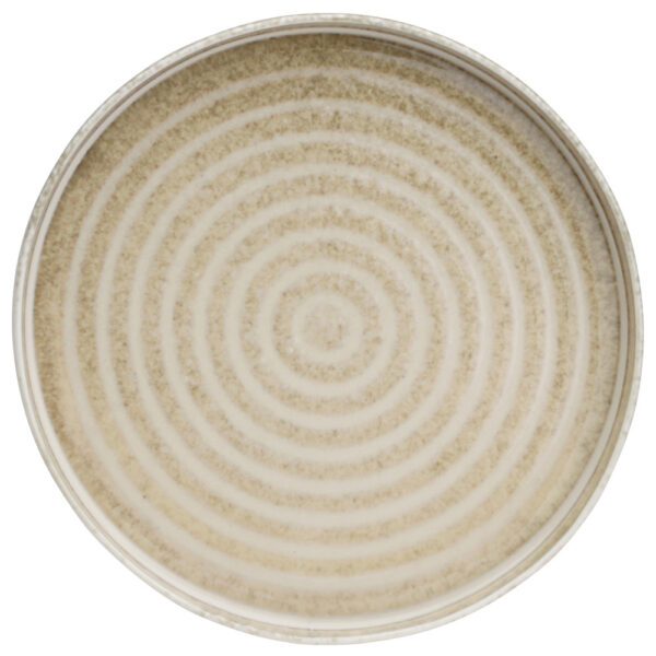 Plat pla 25 cm marró Artesa Beige