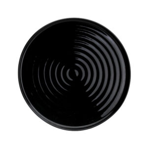 Plat de postres 19 cm negre Artesa Negre