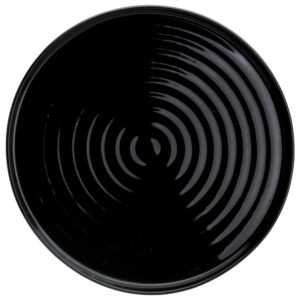 Plat pla 25 cm negre Artesa Negre
