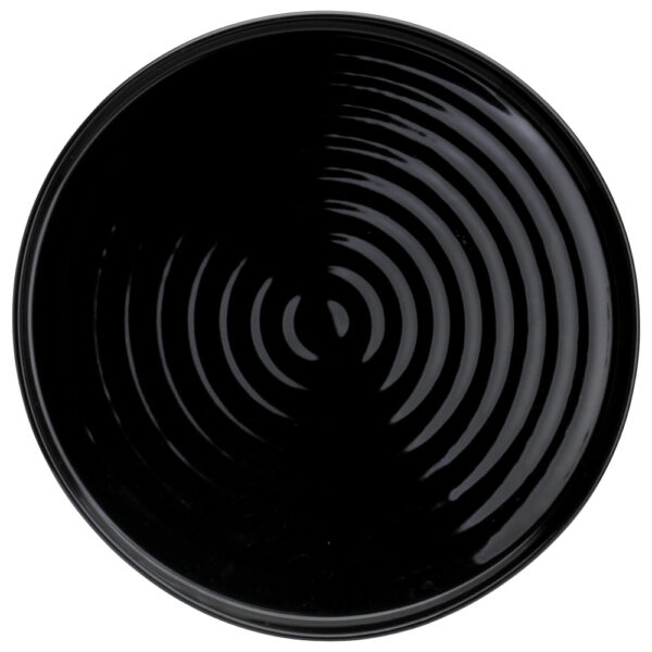Plat pla 25 cm negre Artesa Negre
