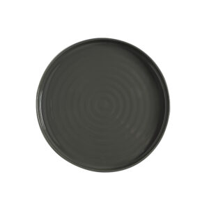 Plat pla 25 cm gris fosc Artesa Gris