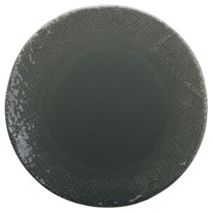Plat pla teixit gris-verdòs