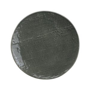 Plat postre teixit gris-verdòs