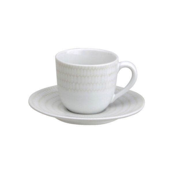 Tassa cafè amb plat arròs